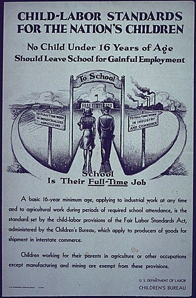 Child Labor Standards, 1916
