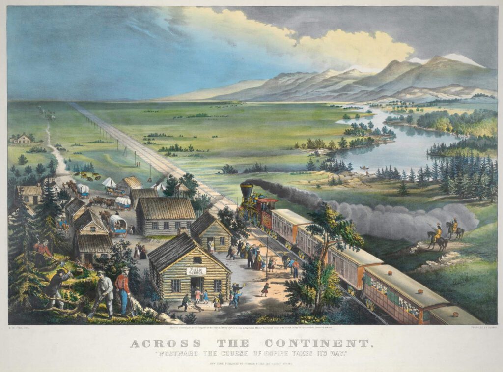 Currier & Ives, Across the Continent, 