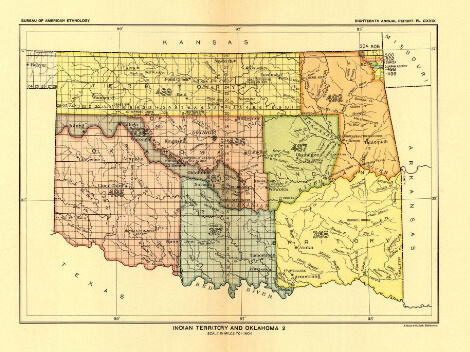 Indian Land Cessions in the United States (1899)