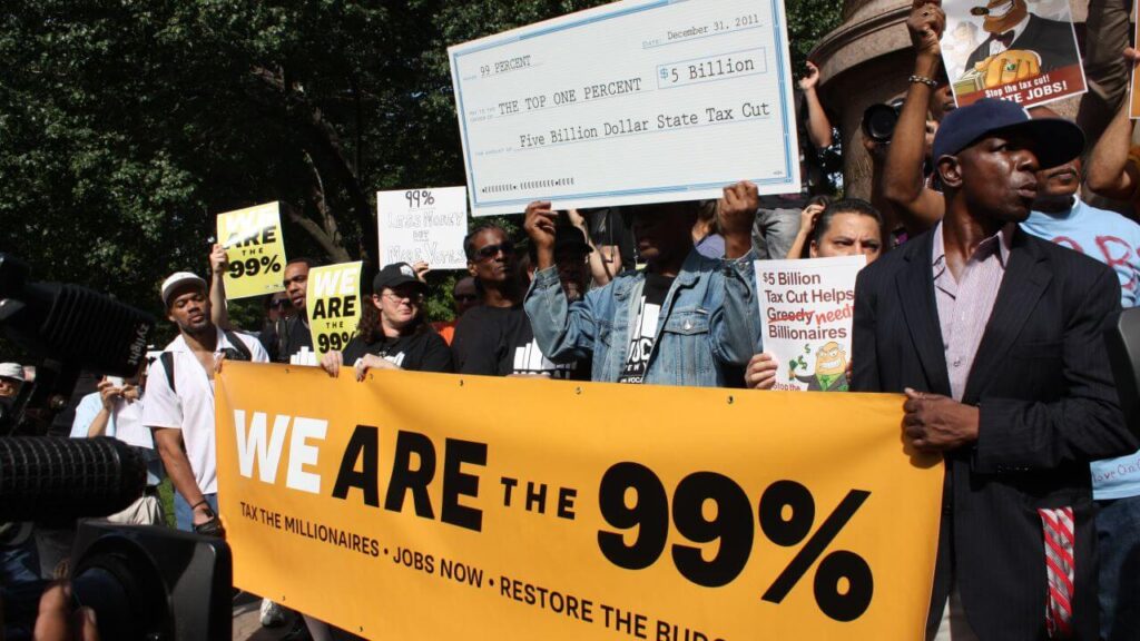 Occupy Wall Street / Park Avenue Millionaires Protest (2011)