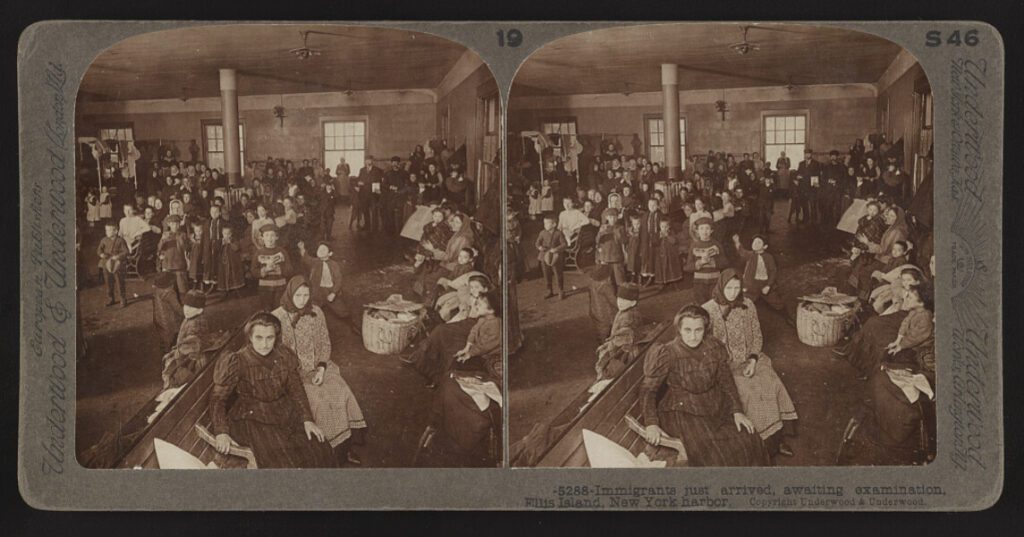 Photographs from Ellis Island (1907)
