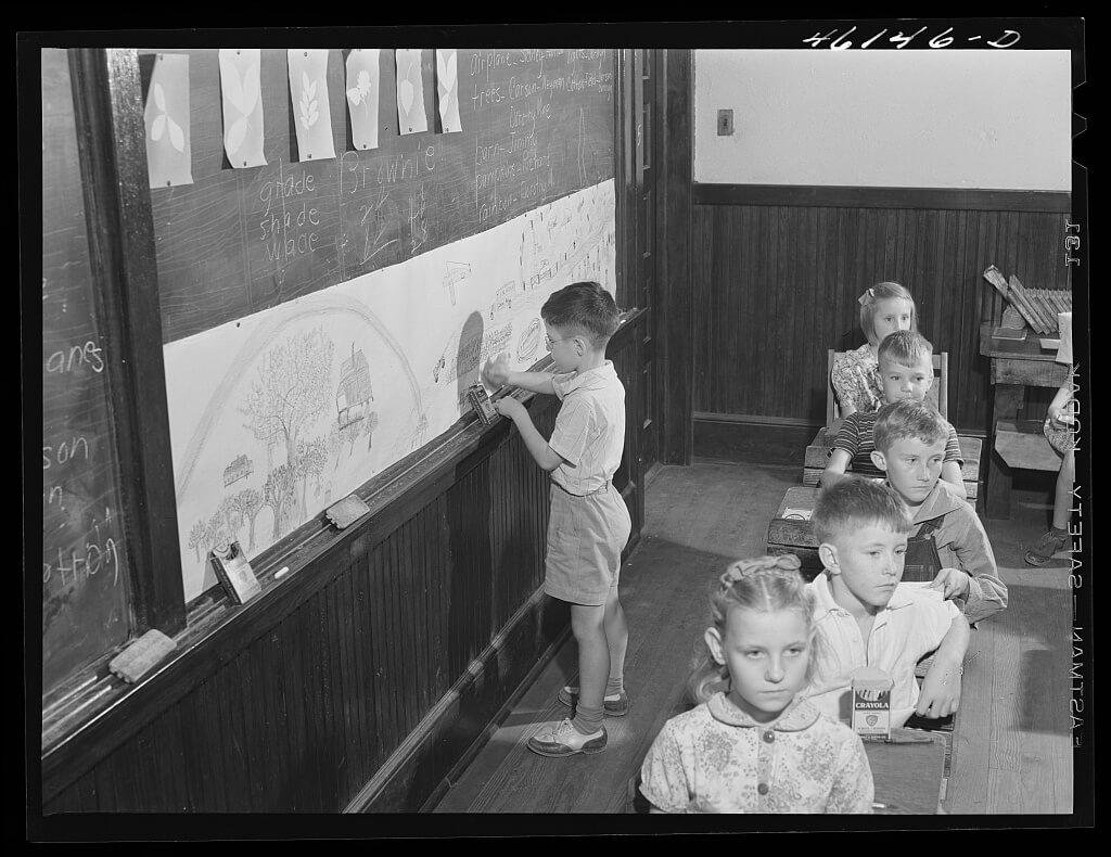 Separate but Unequal: Two classrooms before Brown v. Board of Education, Georgia, 1941